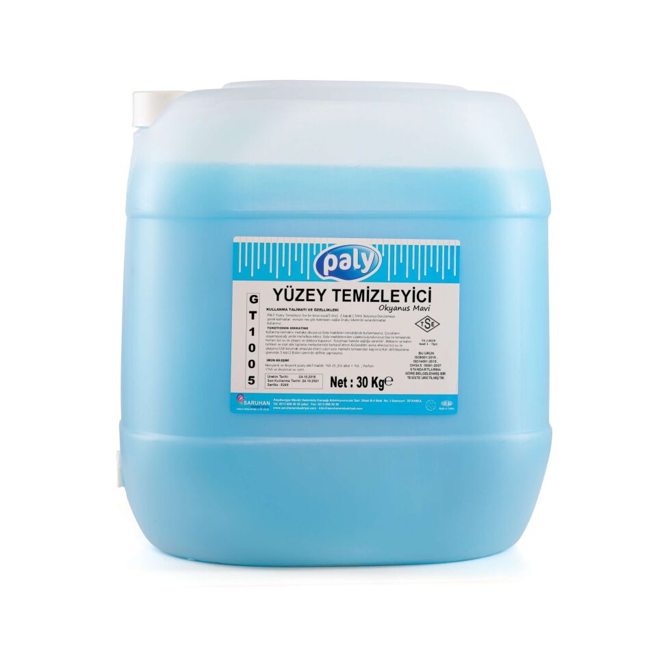 Paly Yoğun Yüzey Temizleyici Mavi/Lavanta Gt1007 (30 Kg)
