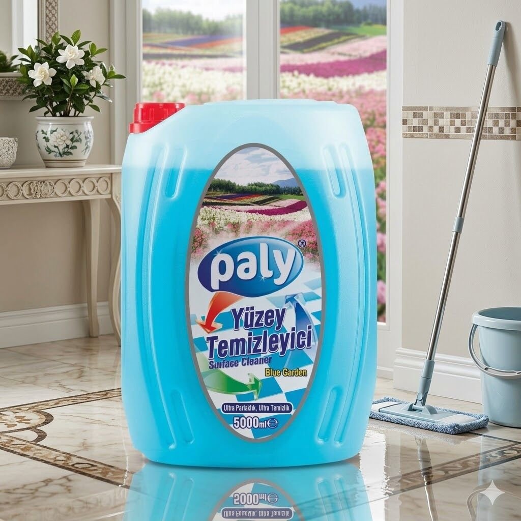 Paly Yoğun Yüzey Temizleyici Pembe-  Lavanta - mavi 5 Kg