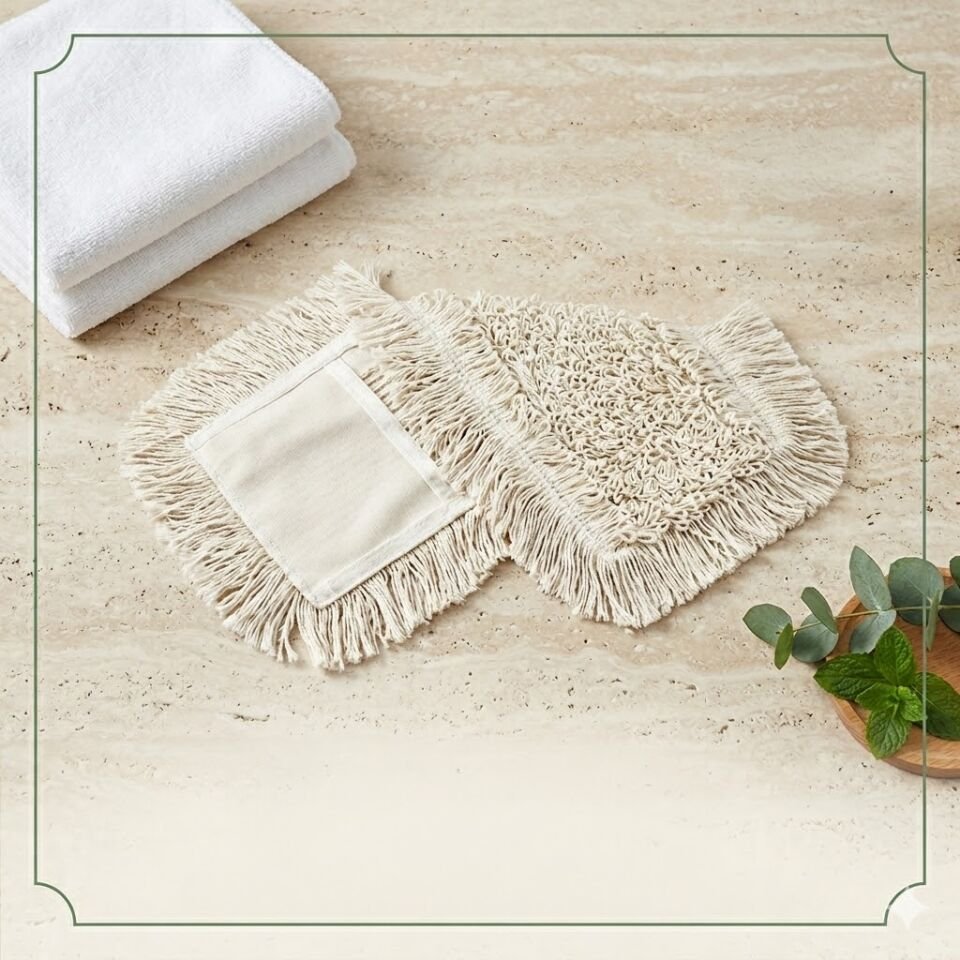 Zincir Nemli Mop Yedeği Standart, 125 Gr 40 Cm