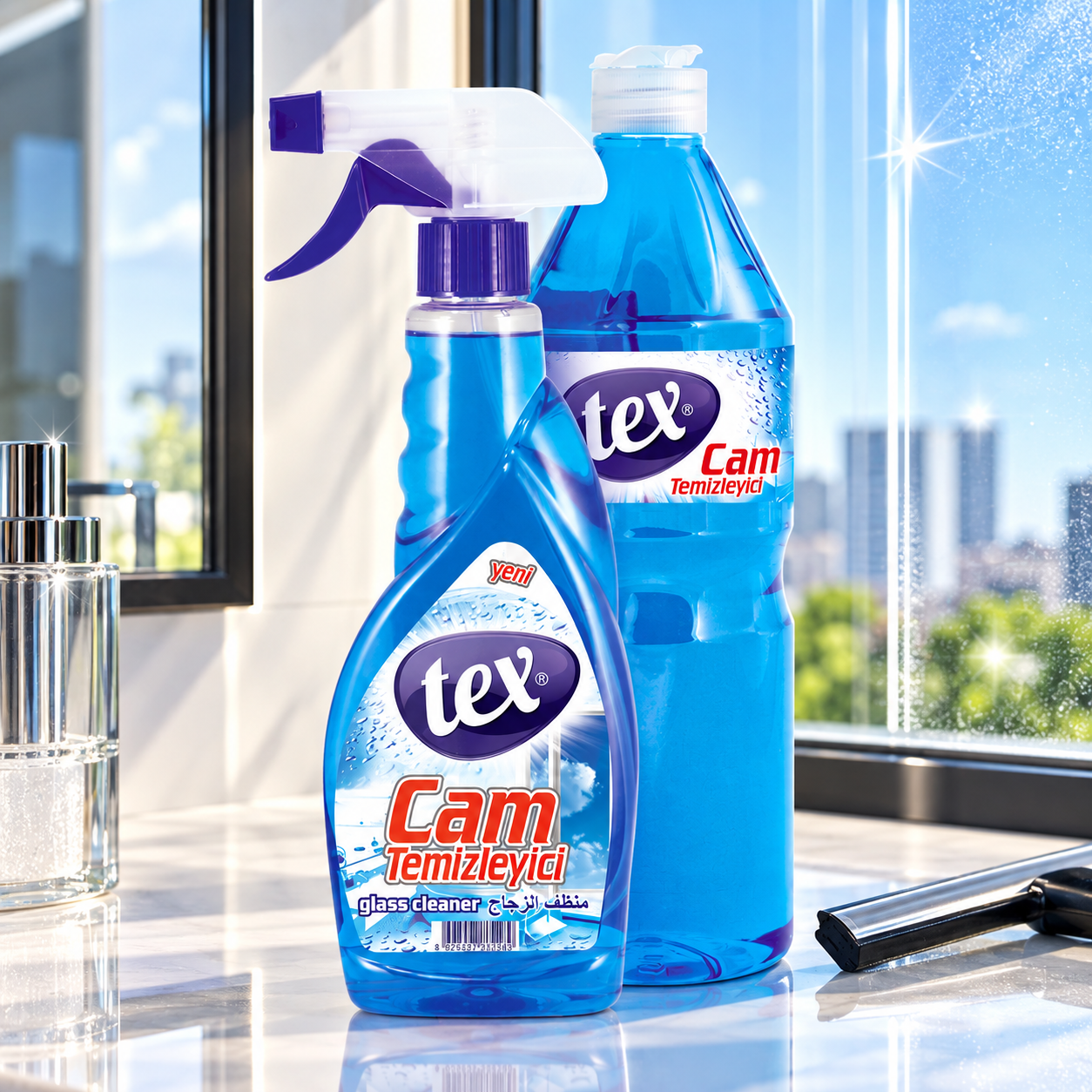 Tex Cam Temizleyici 500 +1 Kg 12 Adet