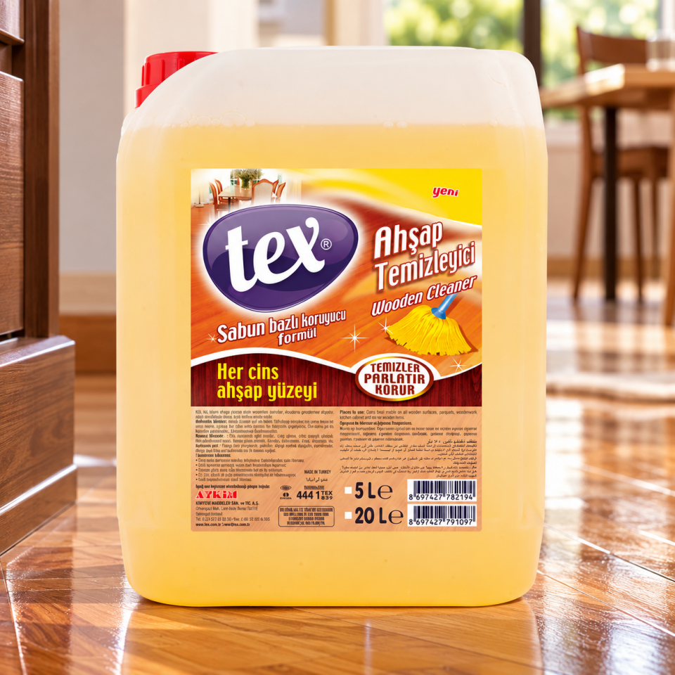 Tex Ahşap Temizleyici 5 Kg 4 Adet