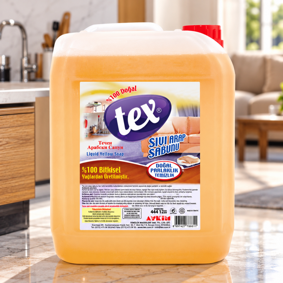 Tex Sıvı Arap Sabunu 5 Kg 4 Adet