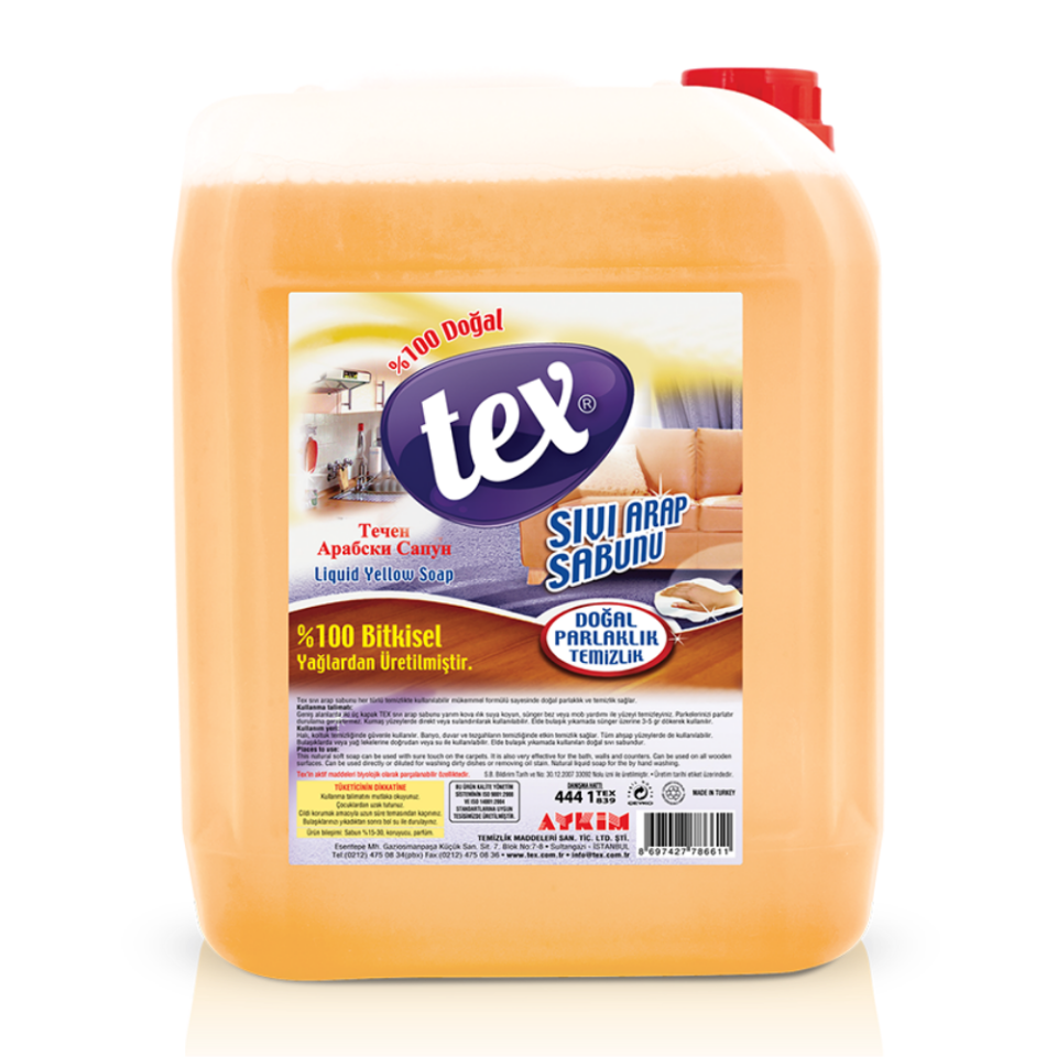 Tex Sıvı Arap Sabunu 5 Kg 4 Adet