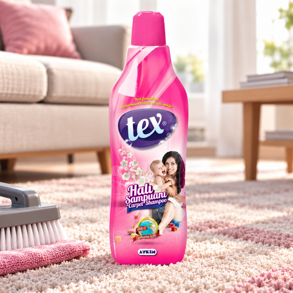 Tex Halı Şampuanı 1 Kg 12 Adet