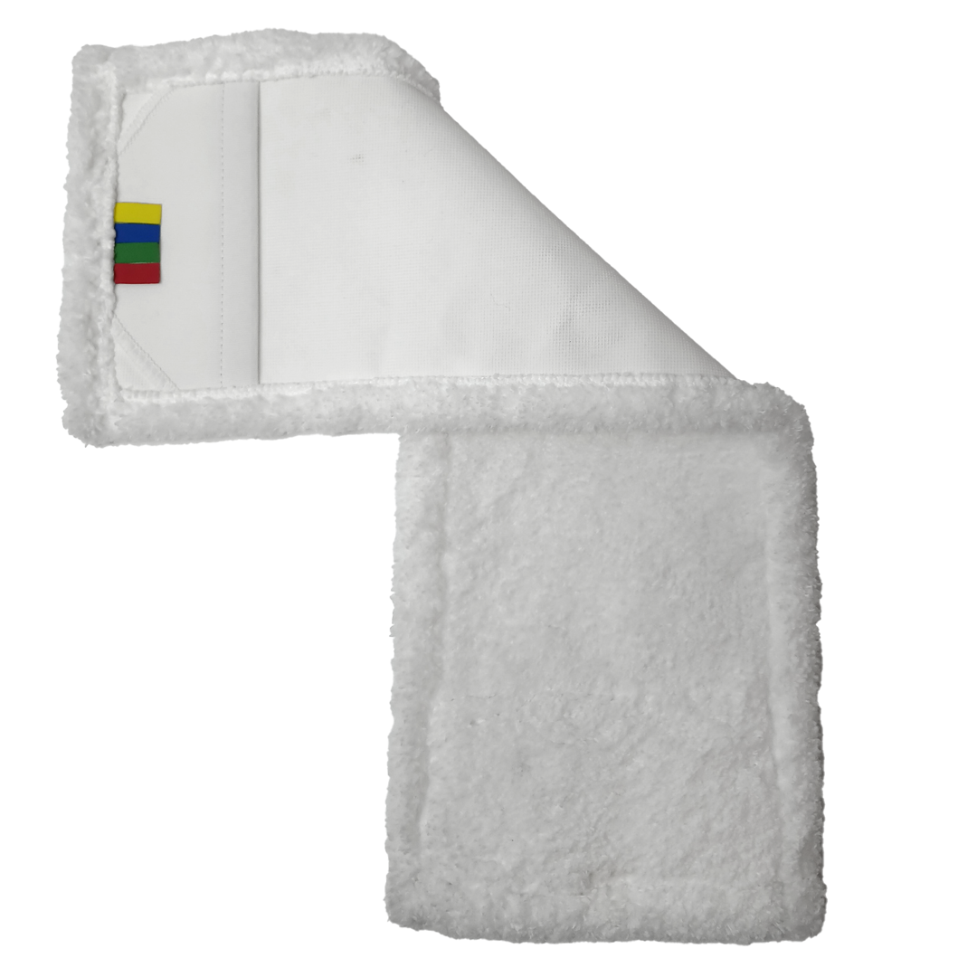 MİKROFİBER  HOSPITAL MOP YEDEĞİ BEYAZ 40 CM