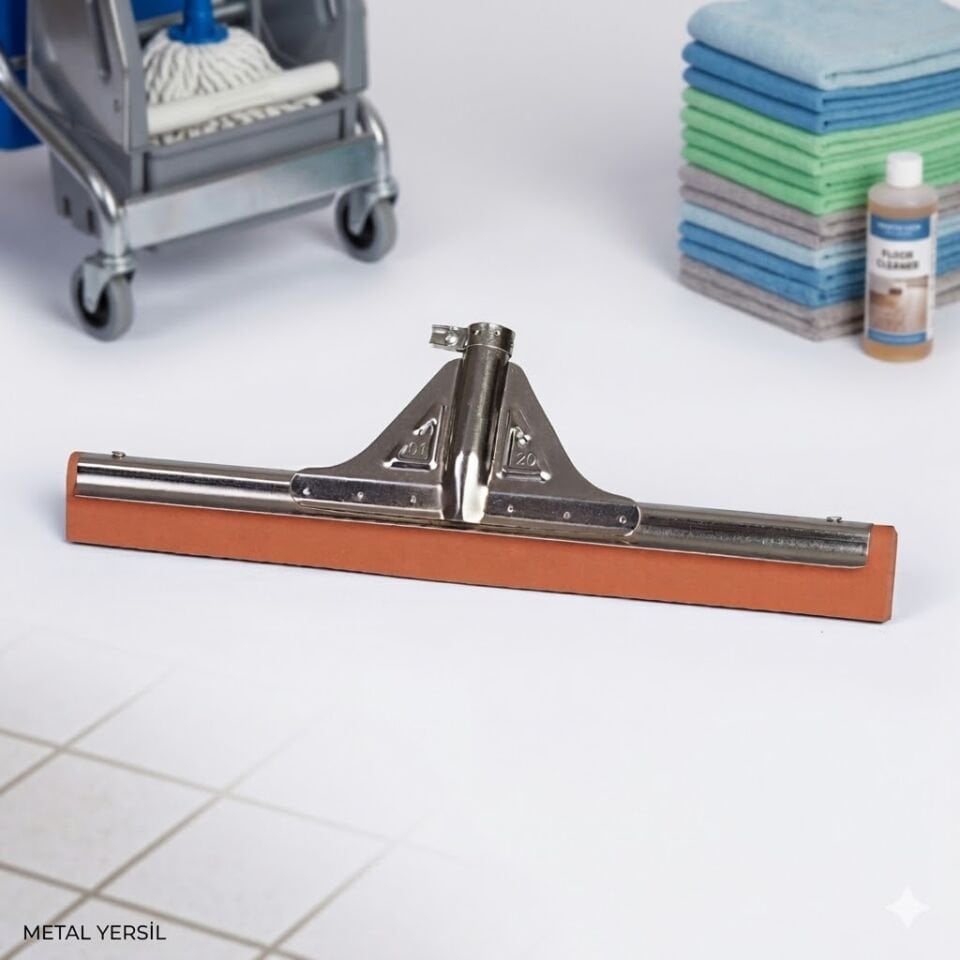 Metal Yersil , Kırmızı Lastik , Rındo 45 Cm