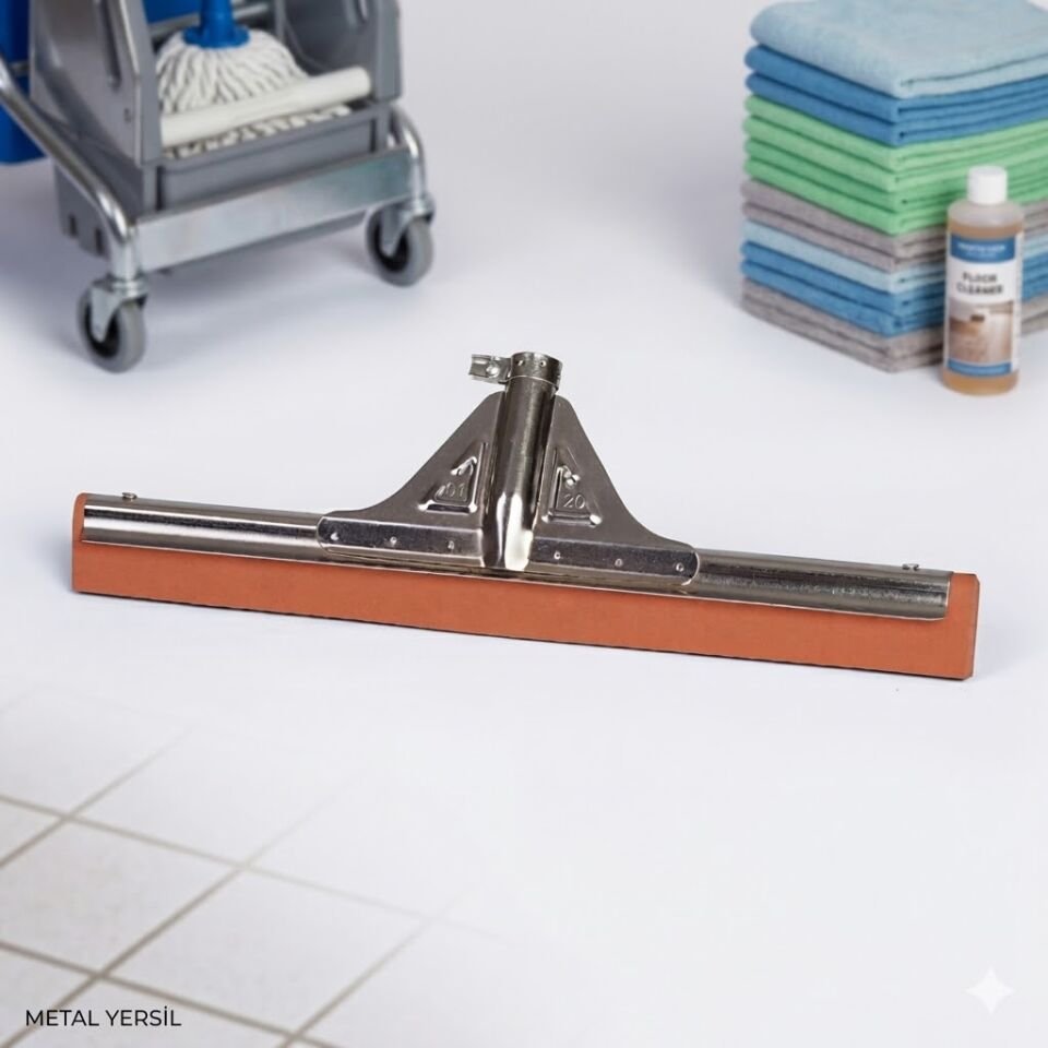 Metal Yersil , Kırmızı Lastik , Rındo 45 Cm