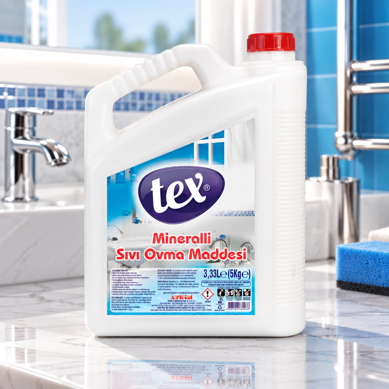 Tex Mineralli Sıvı Krem 5 Kg 4 Adet
