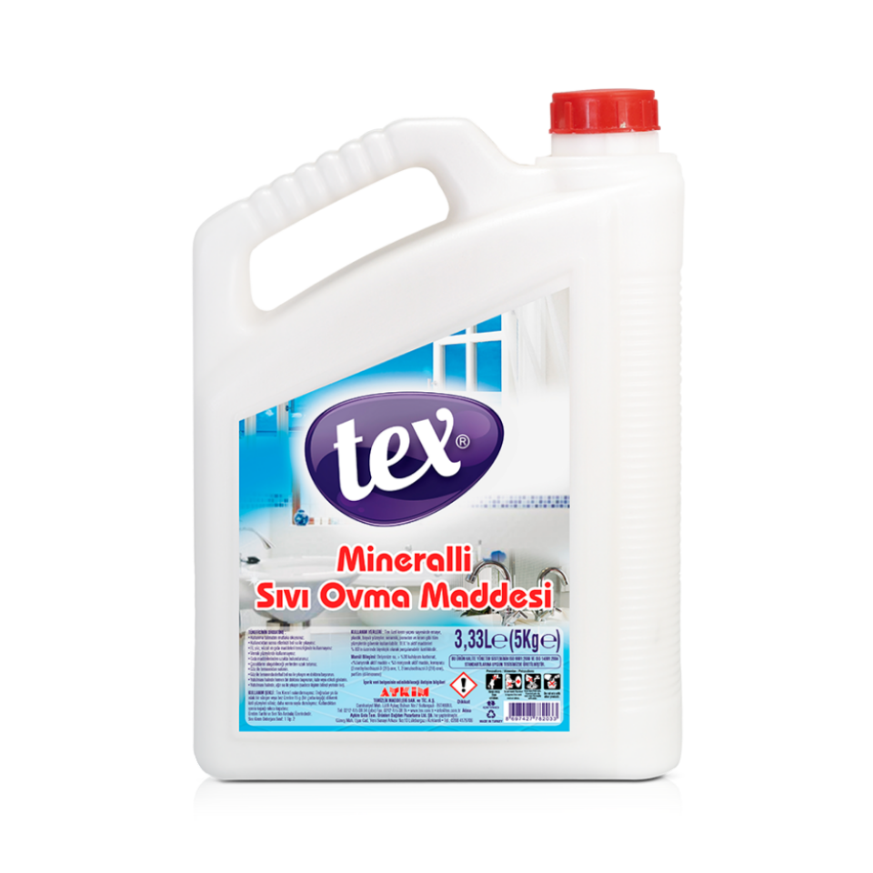 Tex Mineralli Sıvı Krem 5 Kg 4 Adet