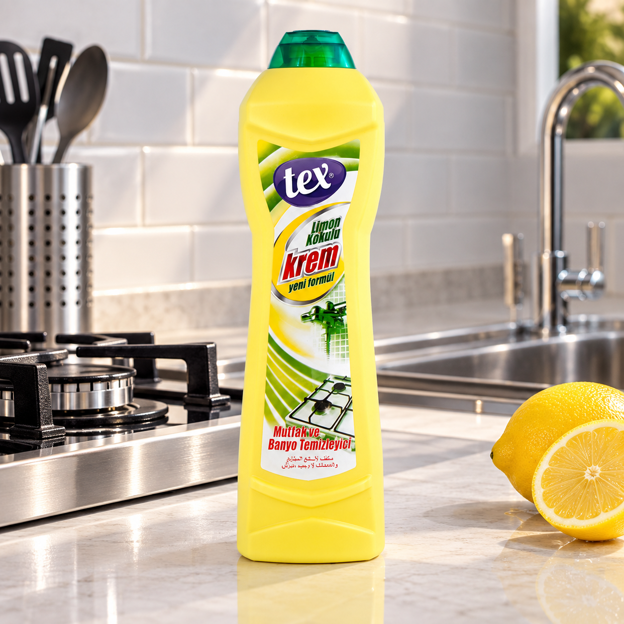 Tex Mineralli Sıvı Krem (Limonlu) 750 Gr 20 Adet