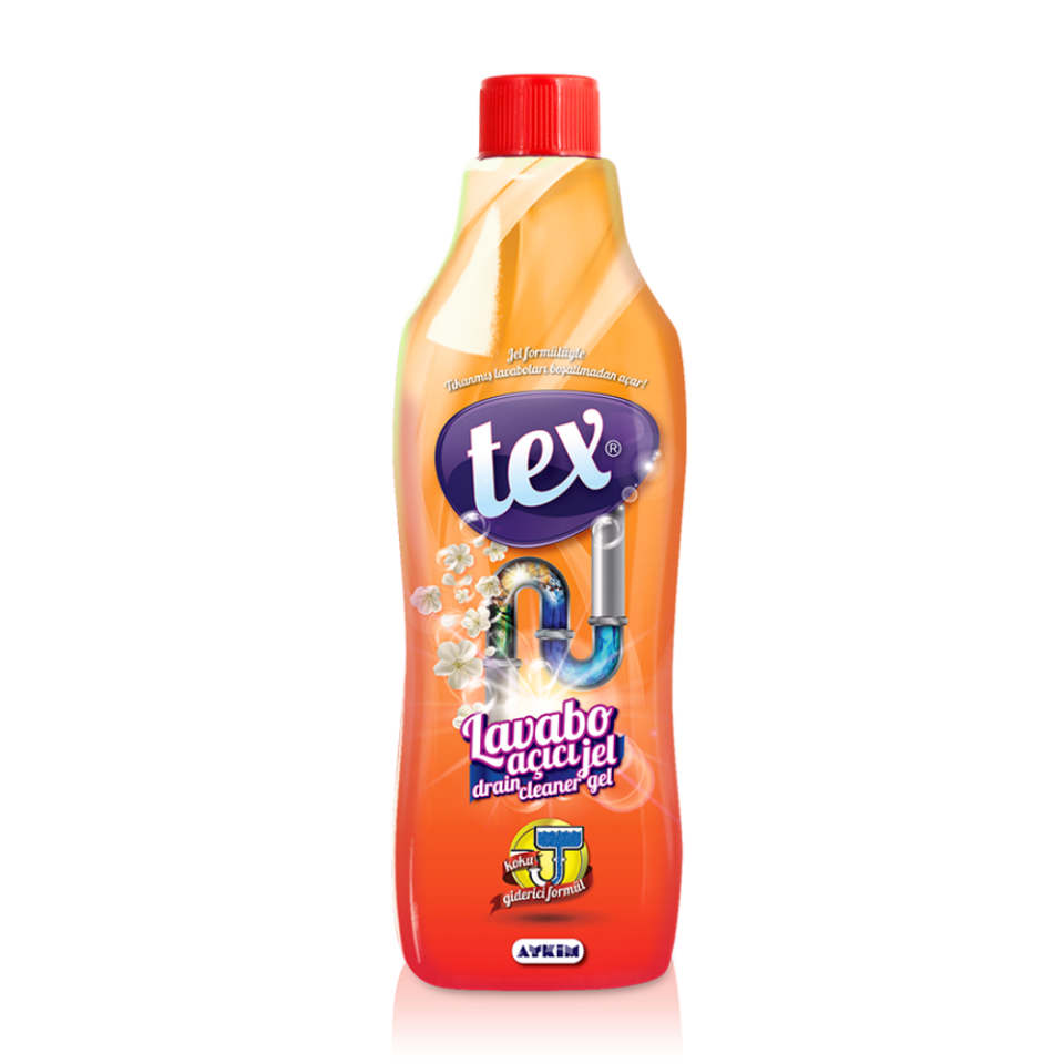 Tex Sıvı Lavabo Açıcı 1000 Gr 12 Adet