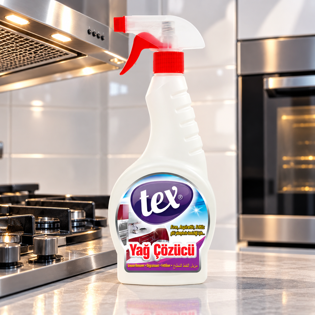 Tex Yağ Sökücü Sprey 500 Gr 12 Adet