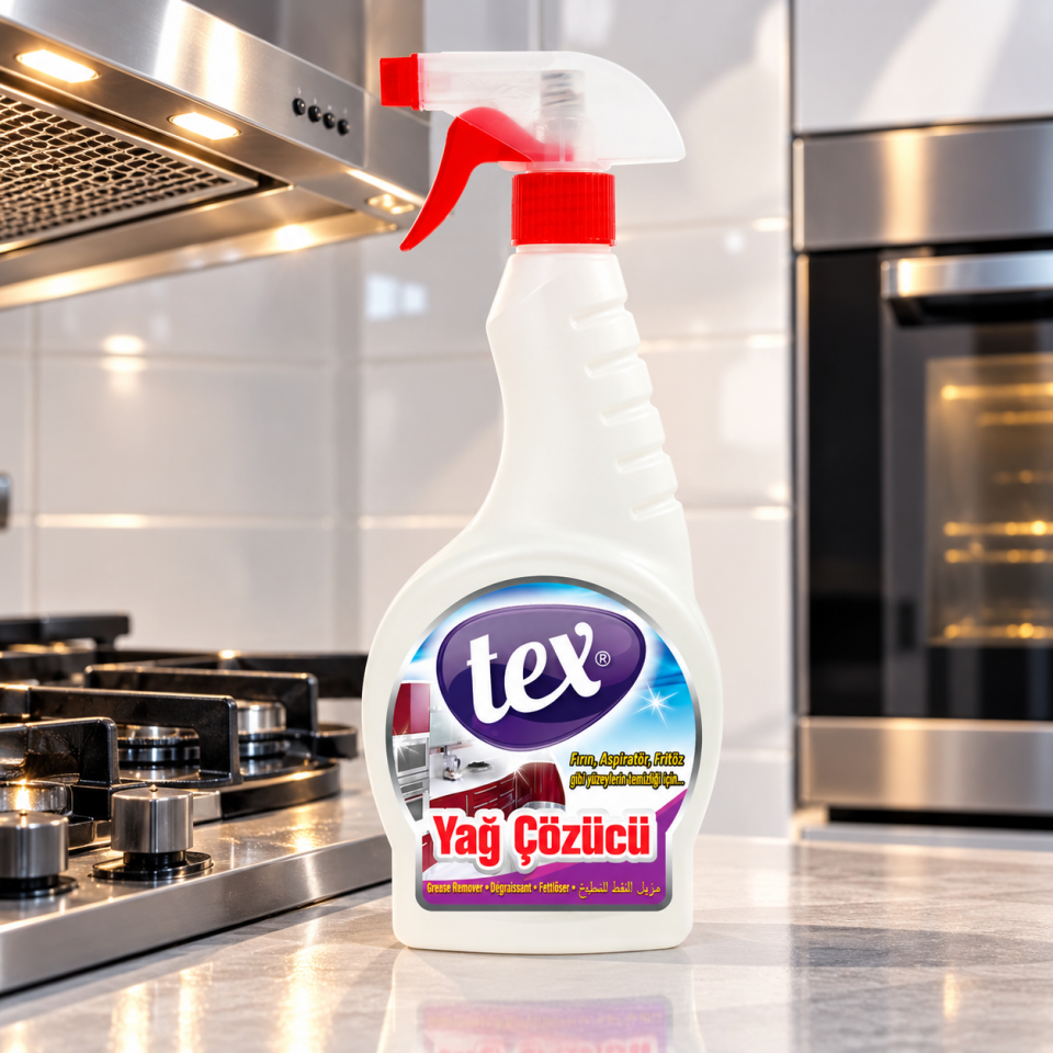 Tex Yağ Sökücü Sprey 500 Gr 12 Adet