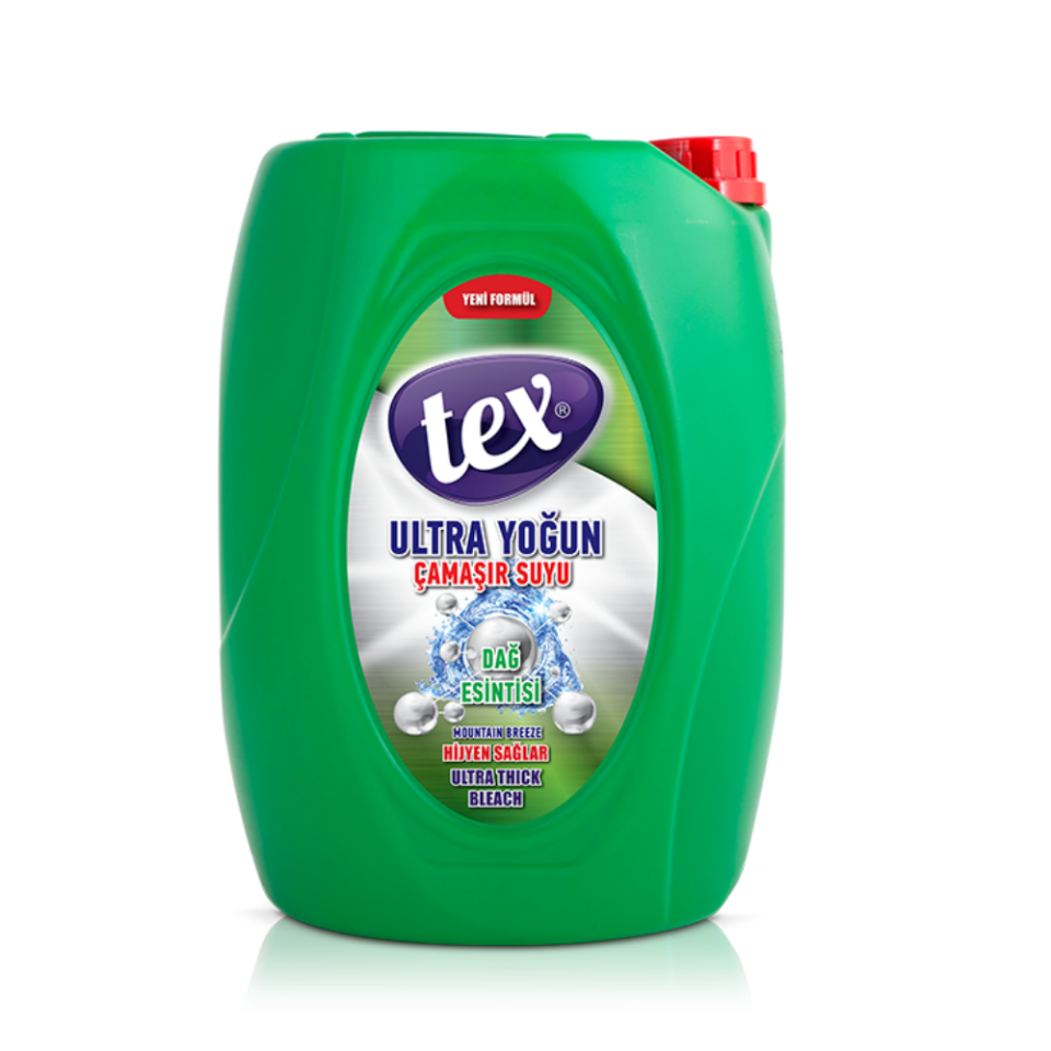 Tex Ultra Çamaşır Suyu Dağ Esintisi 4 Kg 4 Adet