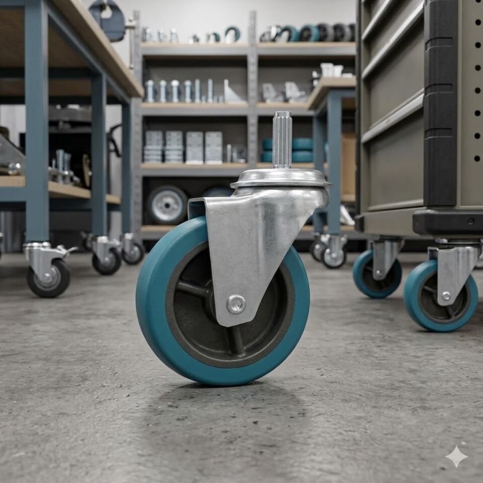 Bilyalı Metal Teker Ø 50 Mm