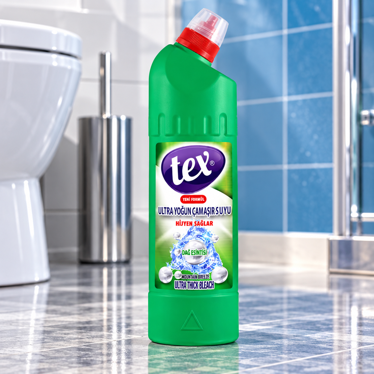 Tex Ultra Çamaşır Suyu Dağ Esintisi 750 Gr 18 Adet