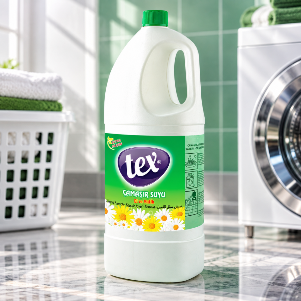 Tex Çamaşır Suyu Parfümsüz 4 Kg 6 Adet
