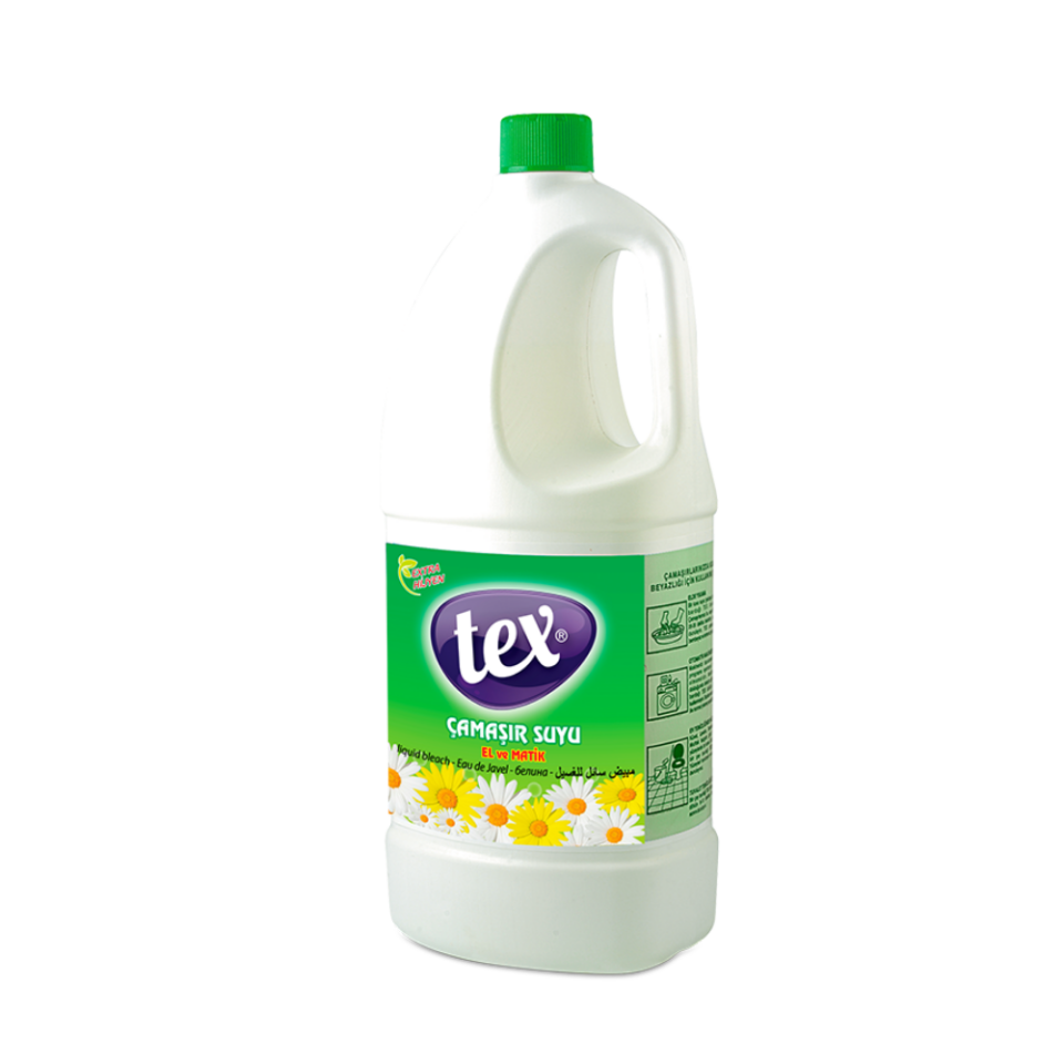 Tex Çamaşır Suyu Parfümsüz 2.5 Kg 6 Adet
