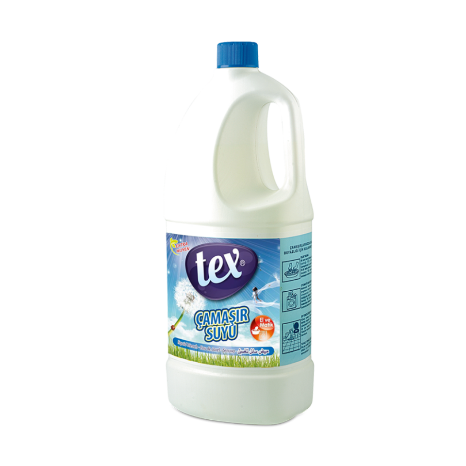 Tex Çamaşır Suyu Parfümlü 2.5 Kg 6 Adet