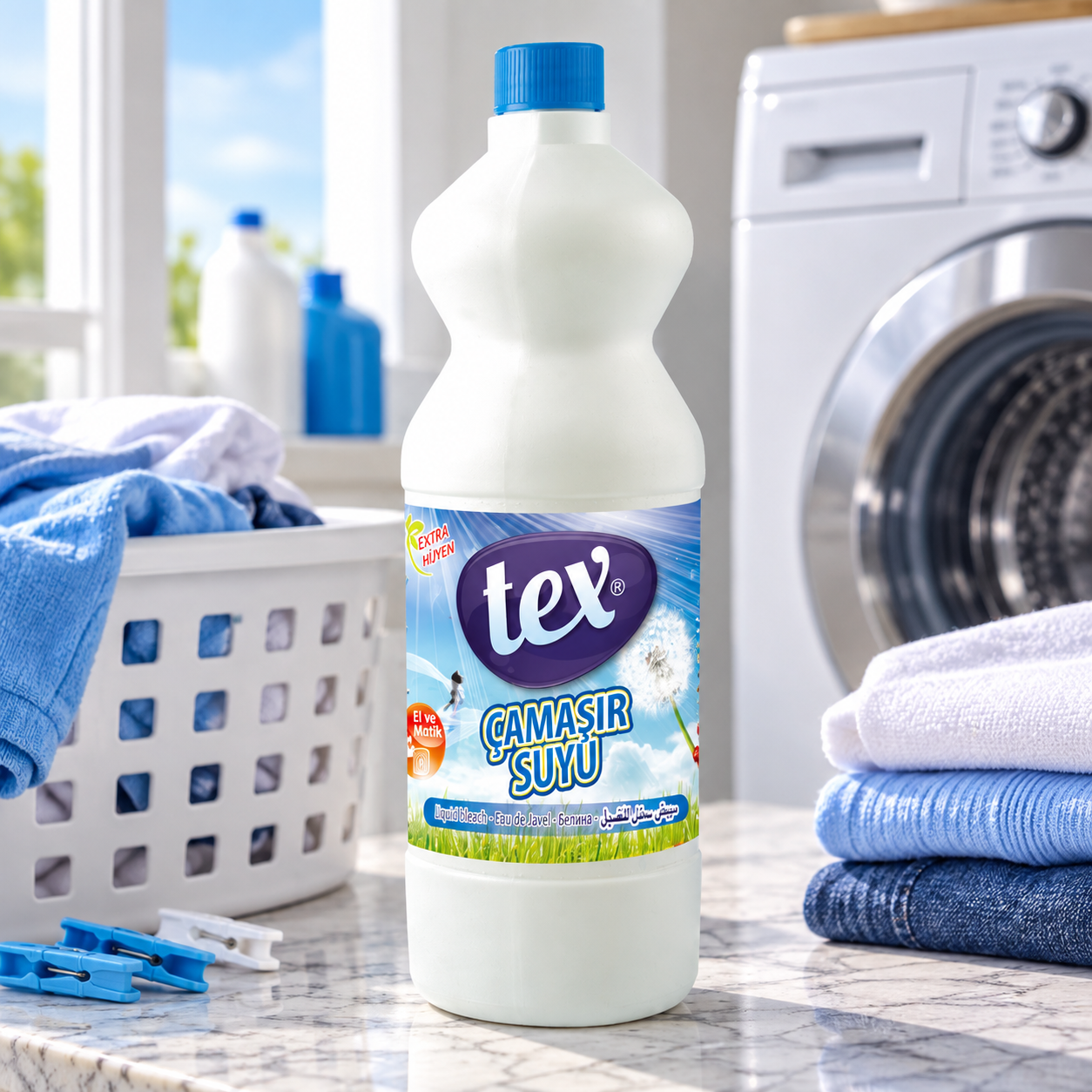 Tex Çamaşır Suyu 1 Lt 18 Adet