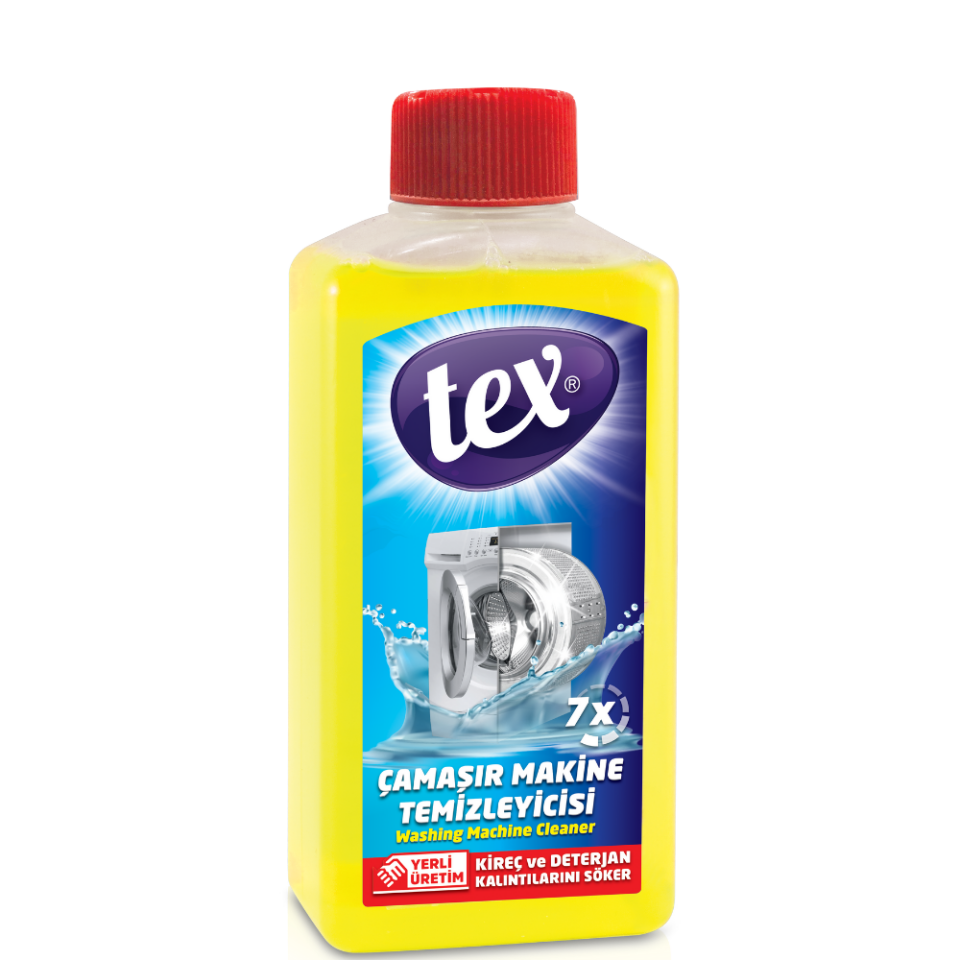 Tex Çamaşır Makine Temizleyici 250 Ml 20 Adet