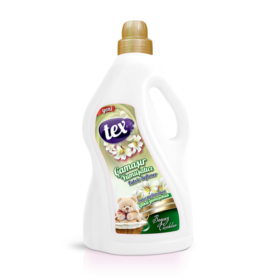 Tex Çamaşır Yumuşatıcısı Beyaz Çiçekler 3 Kg 6 Adet