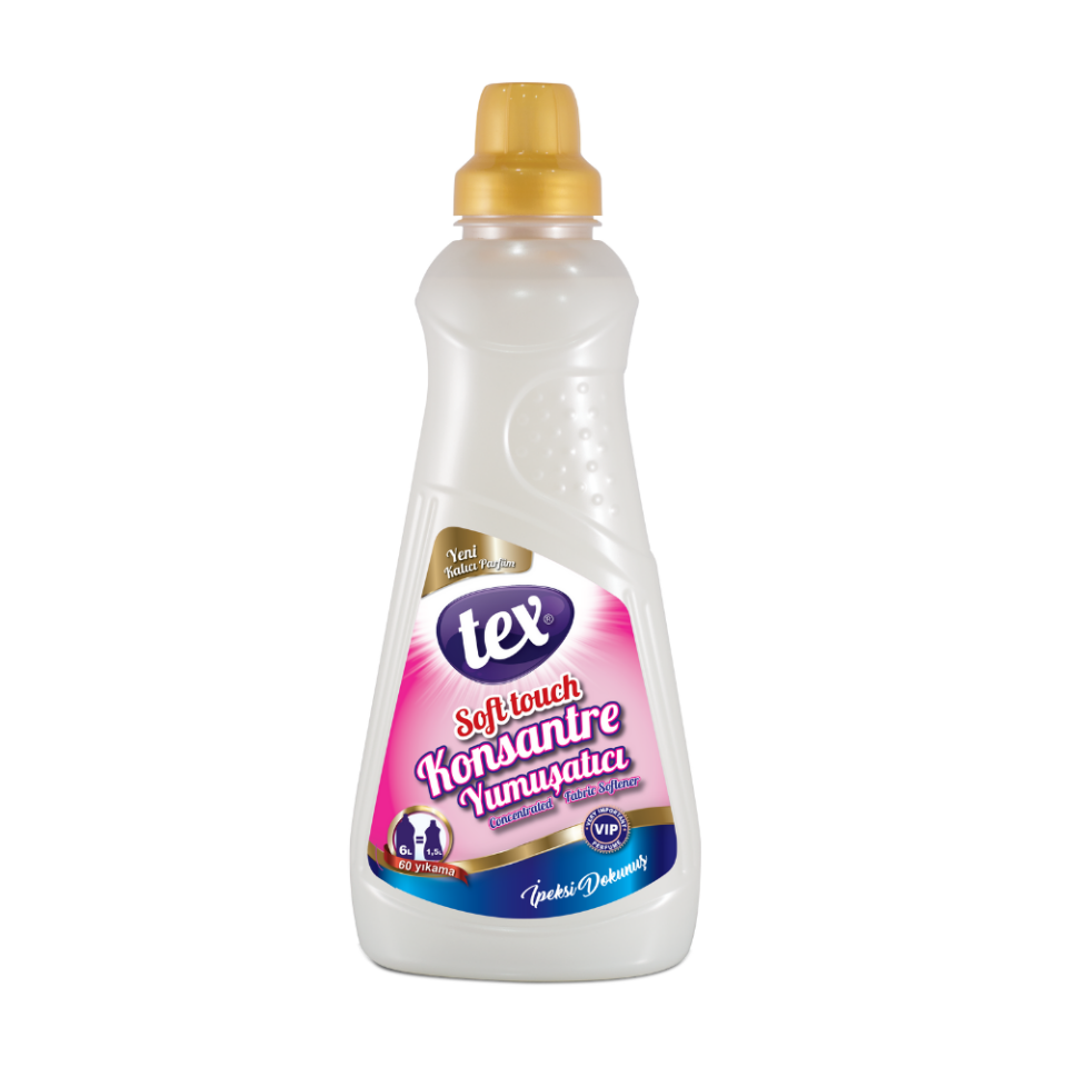 Tex Çamaşır Yumuşatıcısı Konsantre Beyaz 1.25 Kg 8 Adet