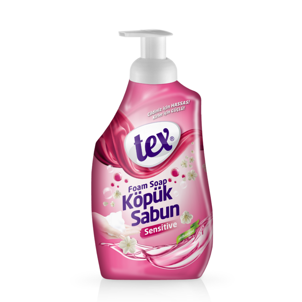 Tex Köpük El Sabunu 750 Ml 12 Adet
