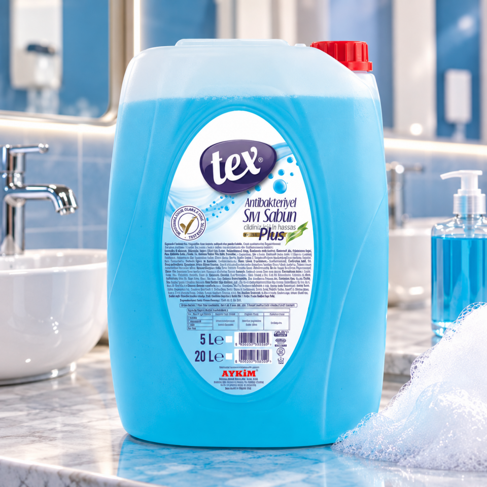 Tex Sıvı El Sabunu Antibakteriyel 5 Kg 4 Adet
