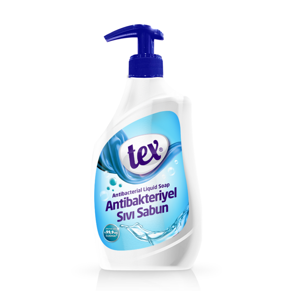 Tex Antibakteriyel Sıvı Sabun 400 Ml 12 Adet