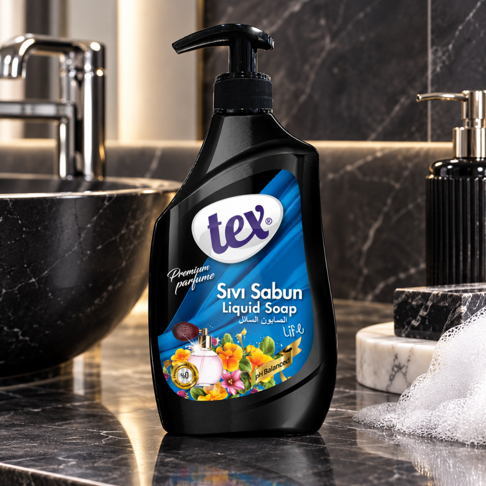 Tex Sıvı El Sabunu Premium Parfume Lıfe 750 Ml 12 Adet