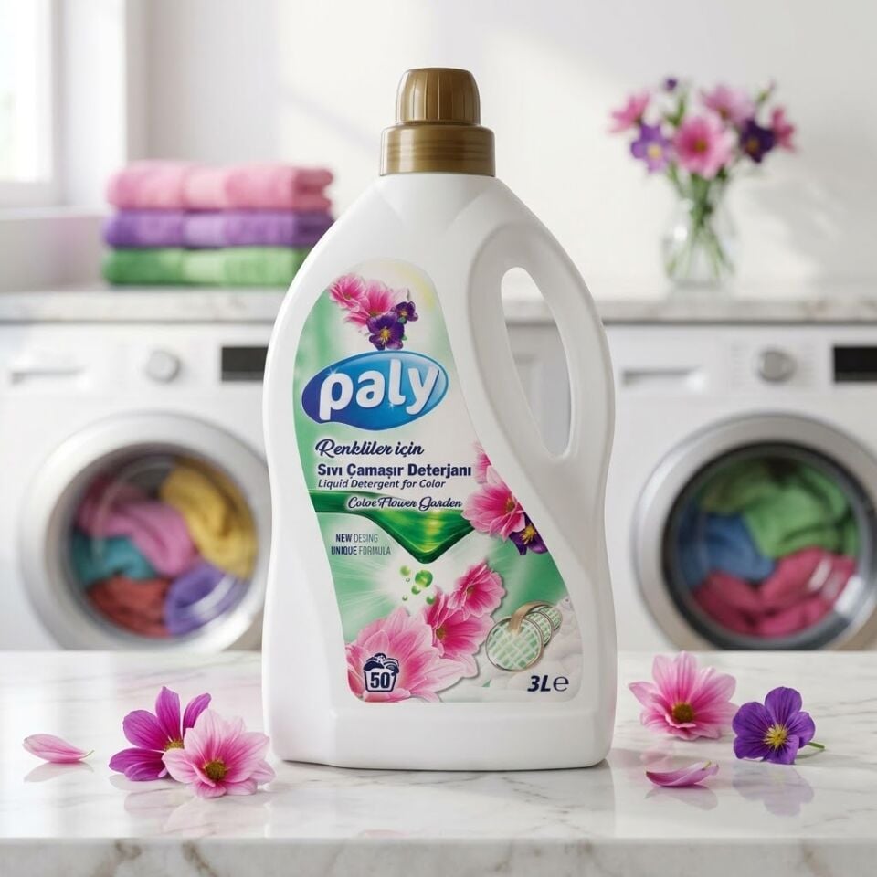 Paly Sıvı Çamaşır Deterjanı Siyahlar İçin - Renkli Ve Beyazlar İçin 3000 Ml