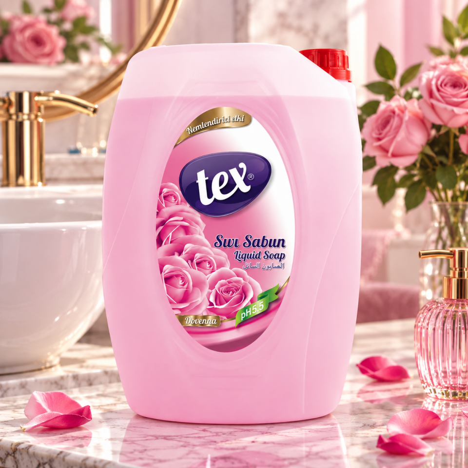 Tex Sıvı El Sabunu Dovenna 5 Kg 4 Adet