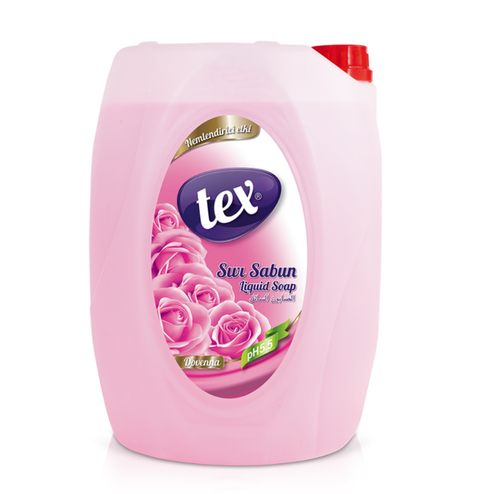 Tex Sıvı El Sabunu Dovenna 5 Kg 4 Adet