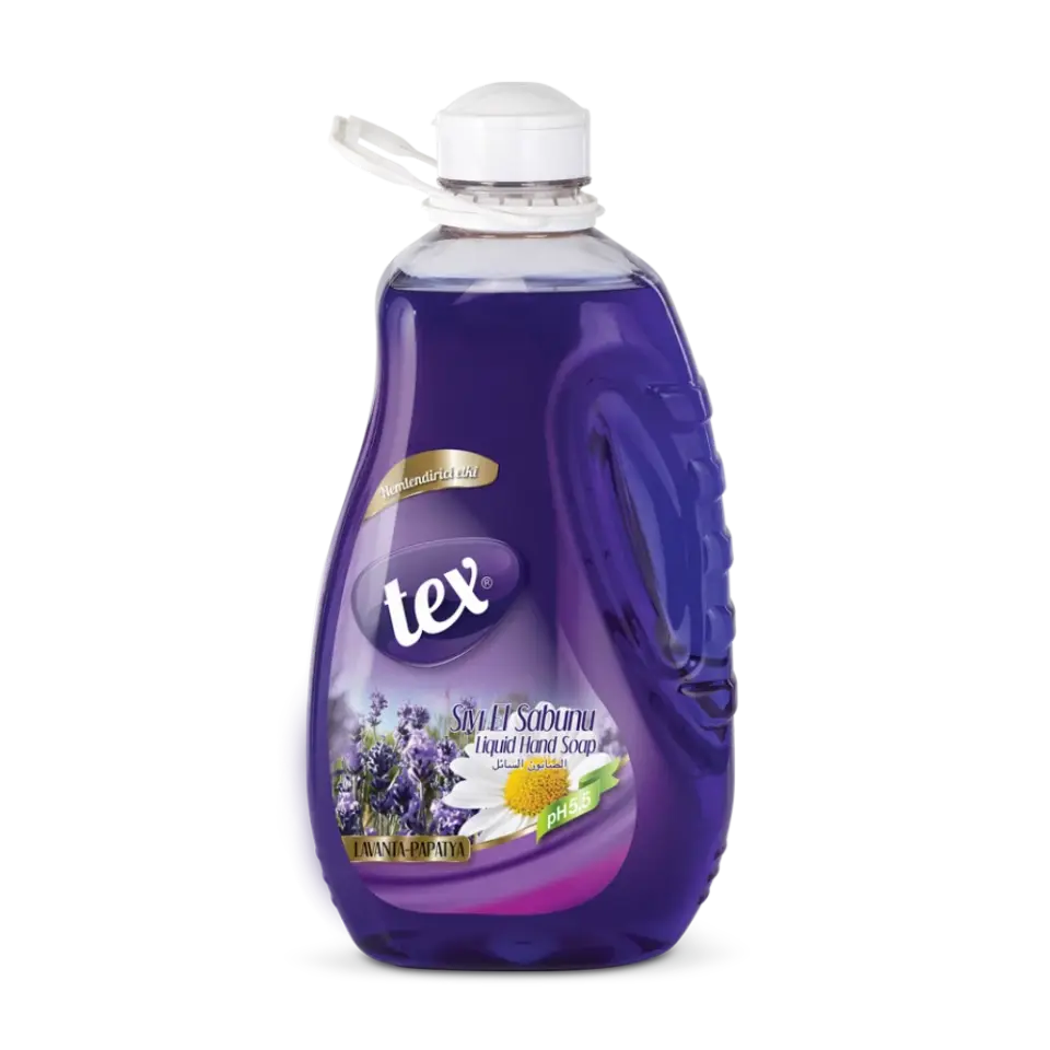 Tex Sıvı El Sabunu Lavanta&Papatya 2 Kg 9 Adet