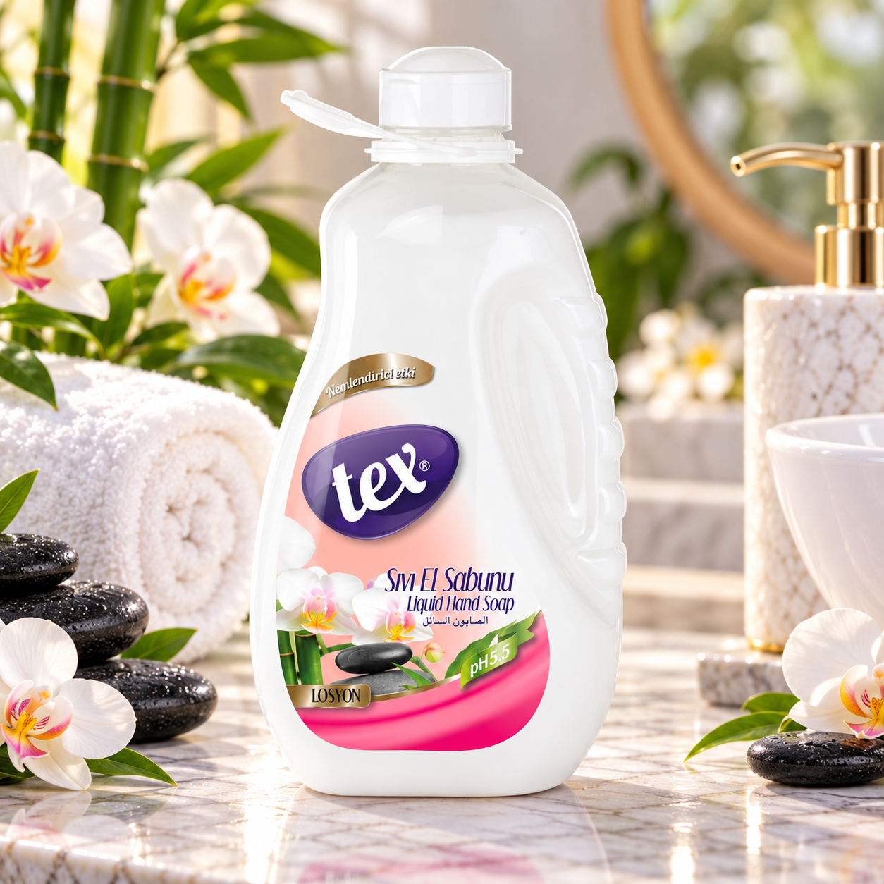 Tex Sıvı El Sabunu Losyon 2 Kg 9 Adet