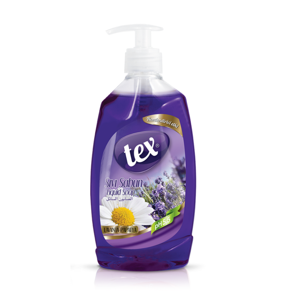 Tex Sıvı El Sabunu Lavanta & Papatya 400 Ml 12 Adet