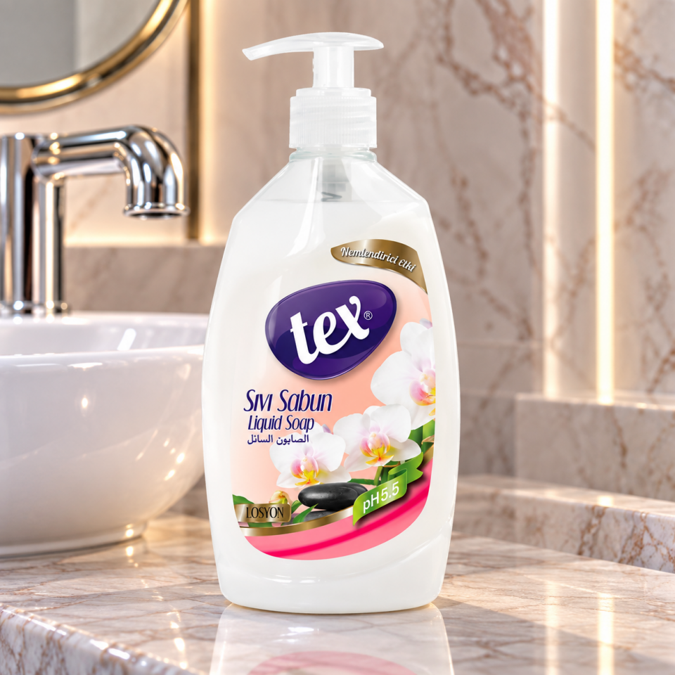 Tex Sıvı El Sabunu Losyon 400 Ml 12 Adet