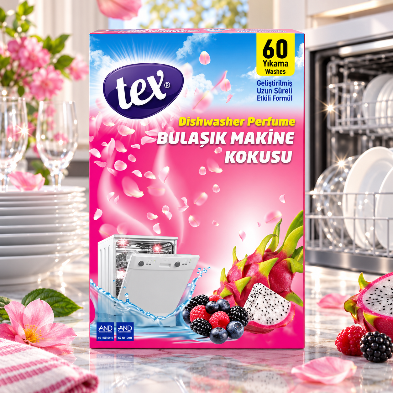 Tex Bulaşık Makine Kokusu 6 Ml 18 Adet