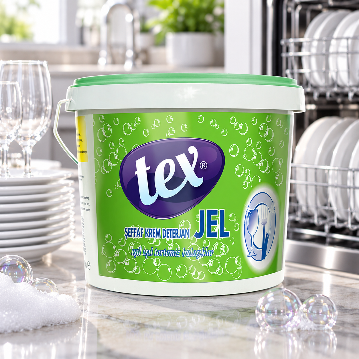 Tex Jel Bulaşık Deterjanı 1500 Gr 6 Adet