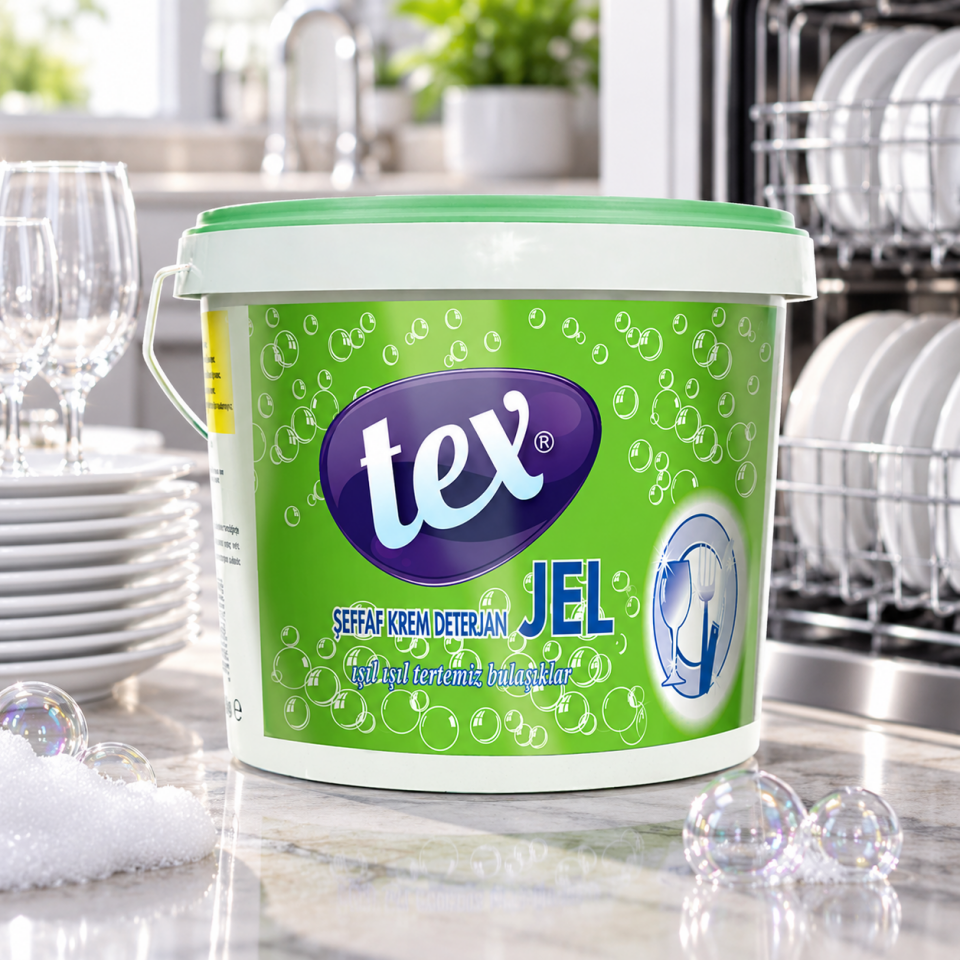 Tex Jel Bulaşık Deterjanı 1500 Gr 6 Adet