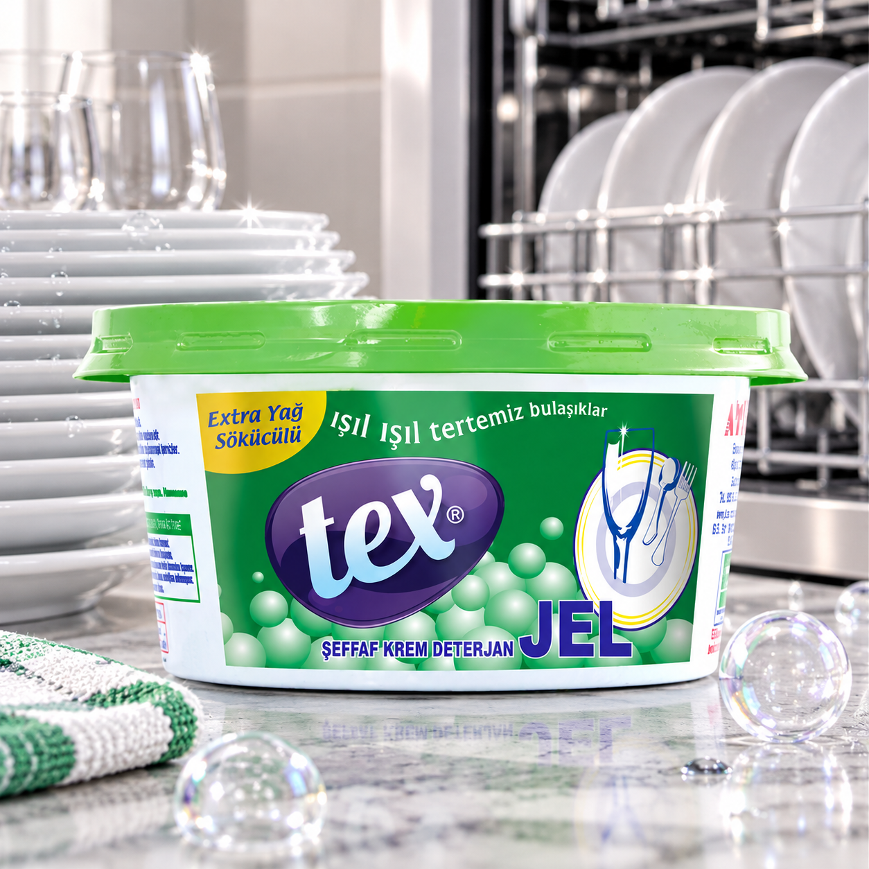 Tex Jel Bulaşık Deterjanı 350 Gr 24 Adet