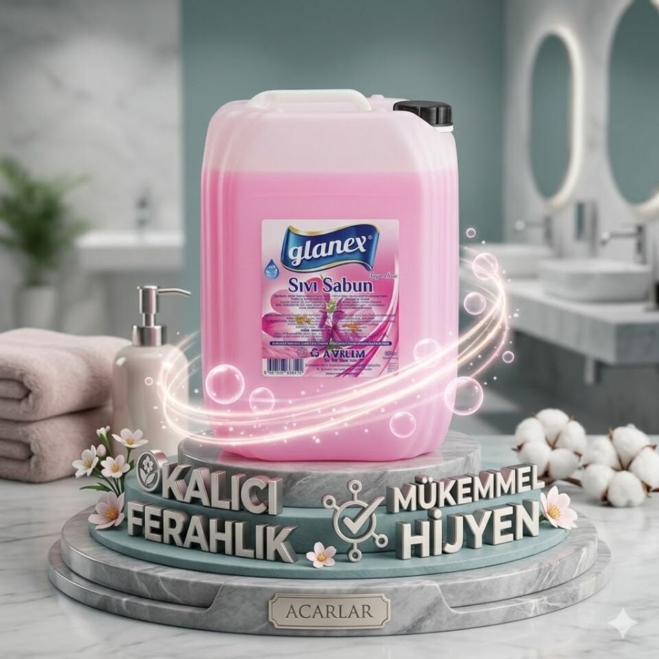 Glanex Sıvı El Sabunu 20Kg