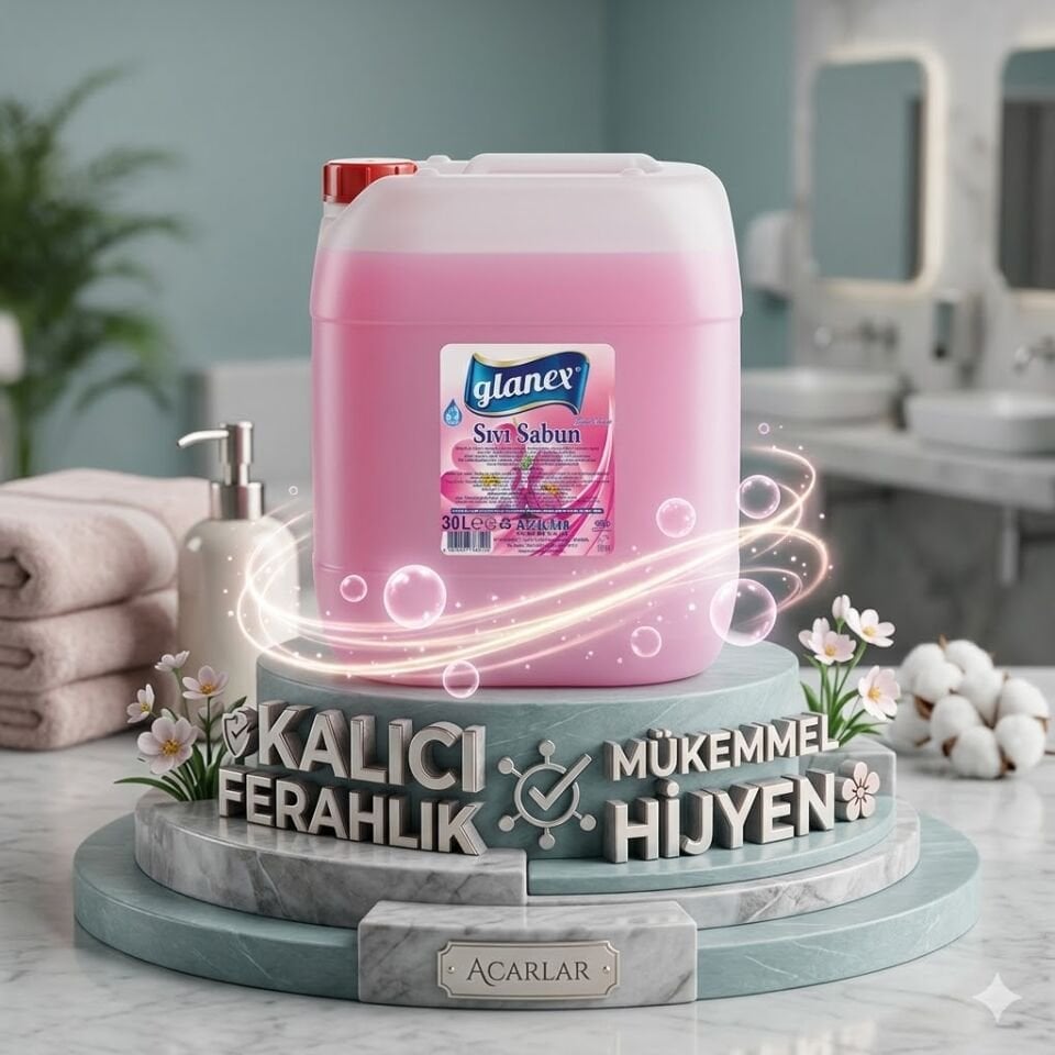 Glanex Sıvı El Sabunu 30Kg