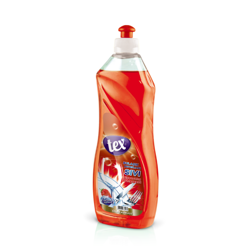 Tex Sıvı Bulaşık Deterjanı Çilekli 500 Gr 24 Adet
