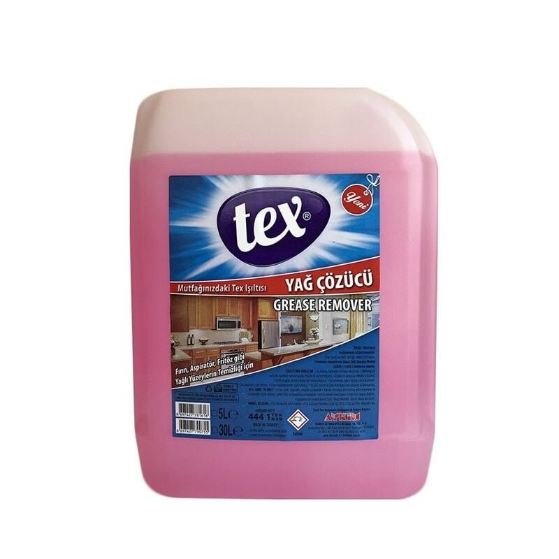 Tex Yağ Çözücü 5 Kg 4 Adet