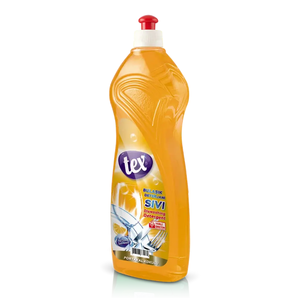 Tex Sıvı Bulaşık Deterjanı Portakallı 750 Gr 20 Adet