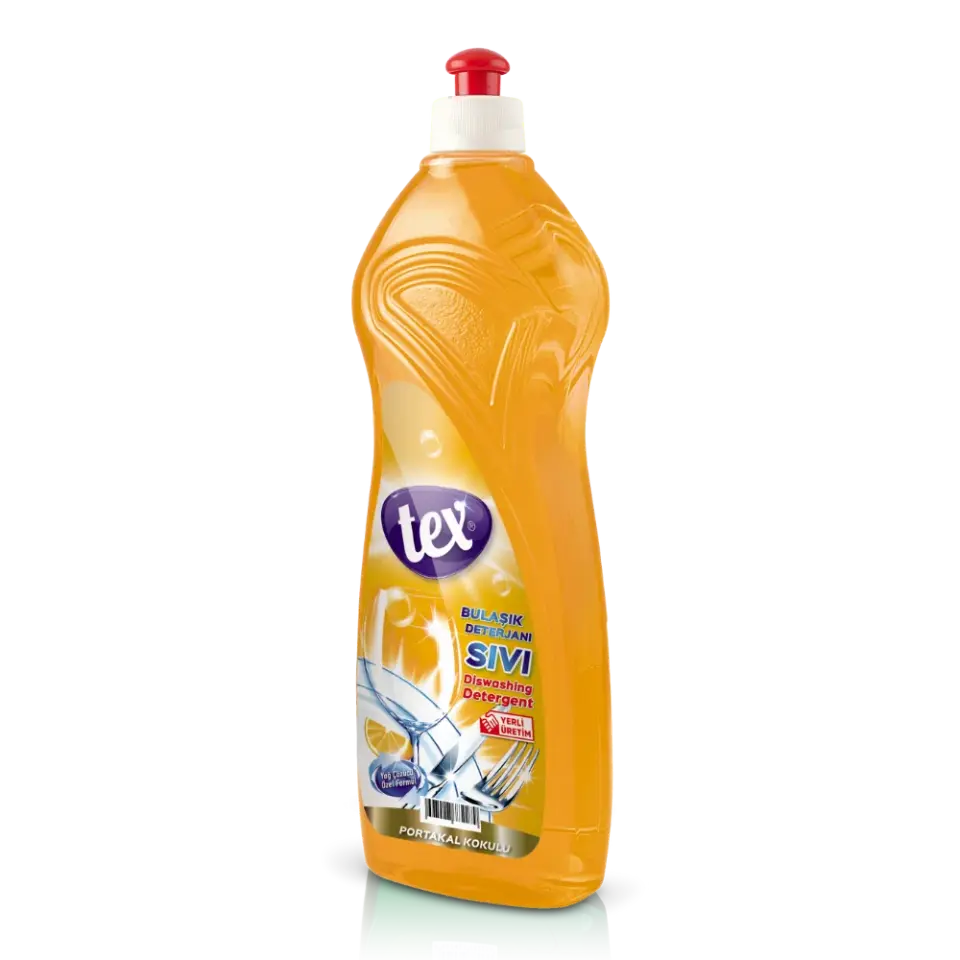 Tex Sıvı Bulaşık Deterjanı Portakallı 750 Gr 20 Adet