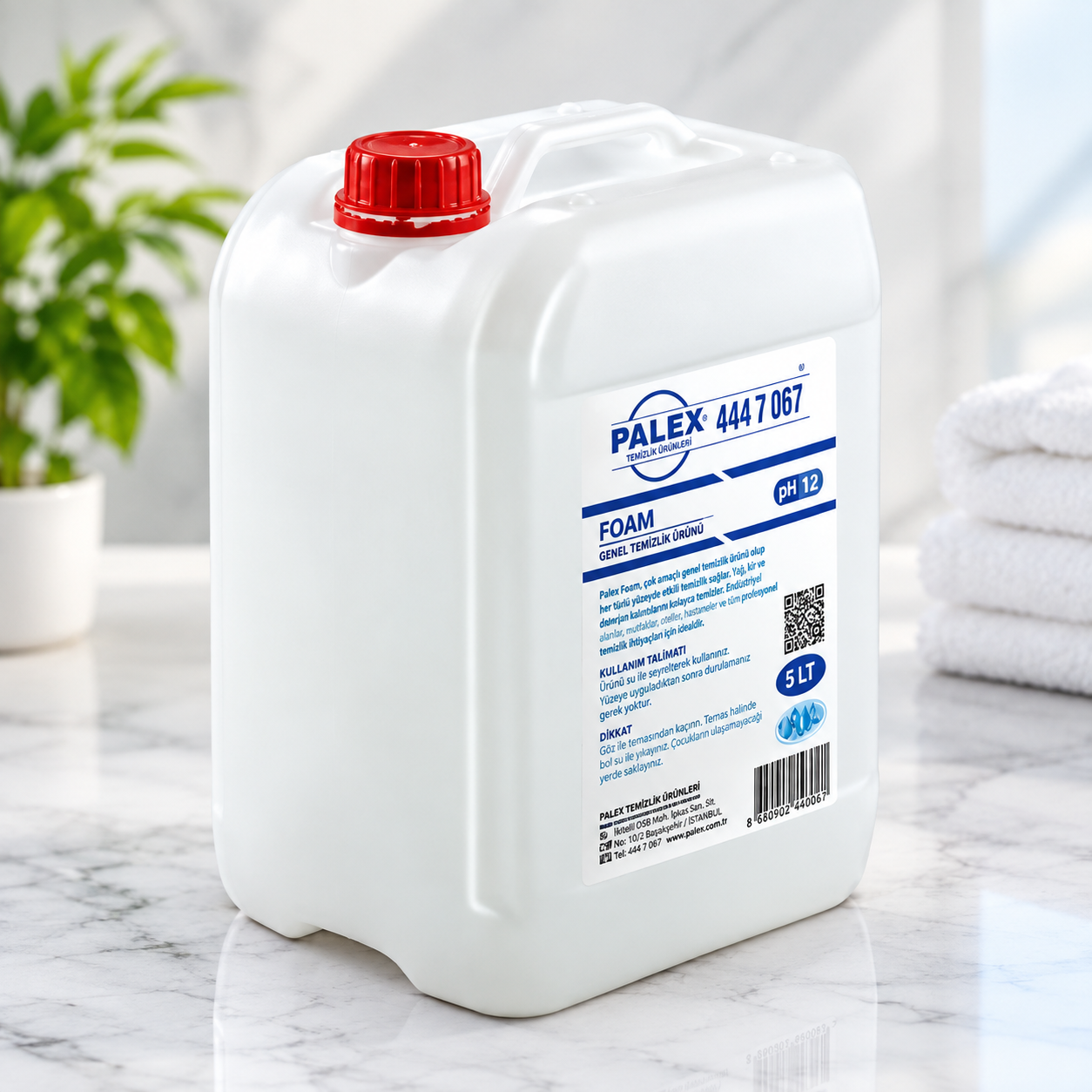 Palex Hijenik El Temizleme Köpüğü 5 Lt 4 Adet