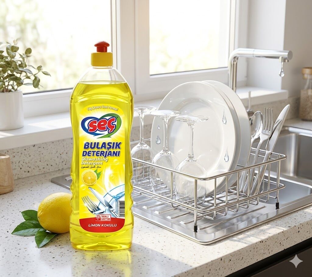 Seç Bulaşık Deterjanı Limonlu 750Gr